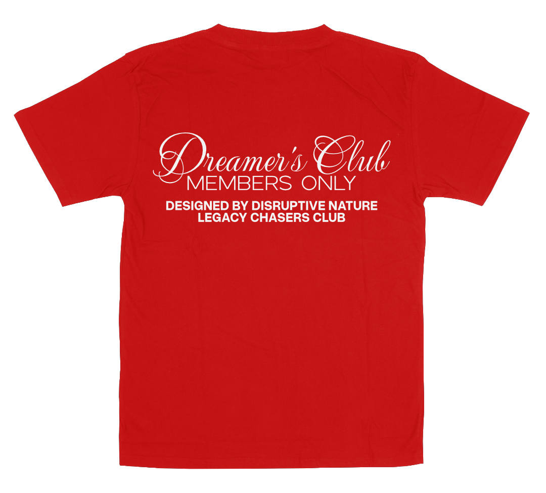 Disruptive "Dreamer's Club" Tee-True Red