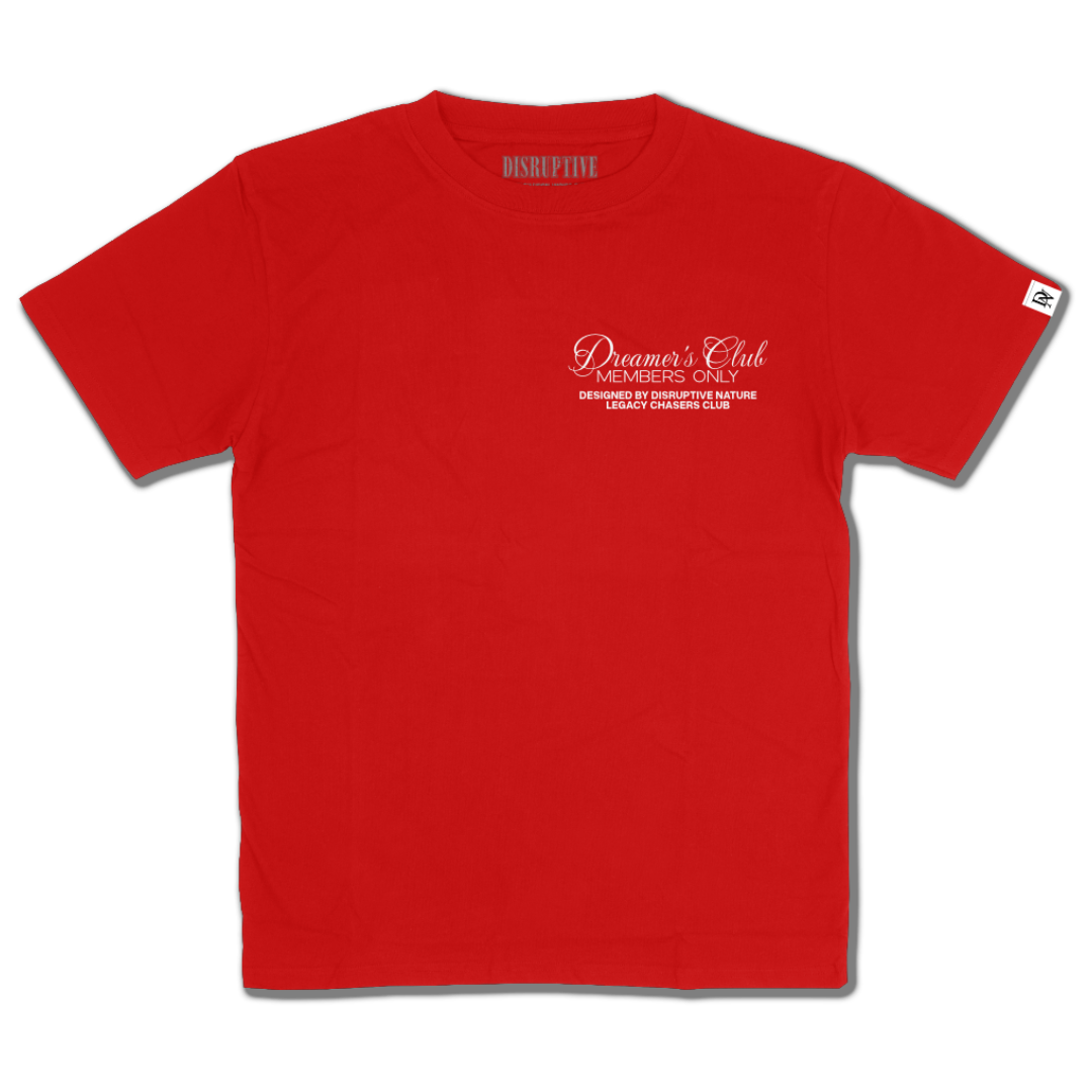 Disruptive "Dreamer's Club" Tee-True Red