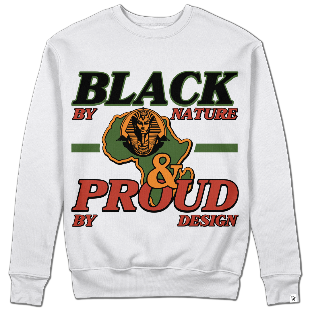 Disruptive Black & Proud-White