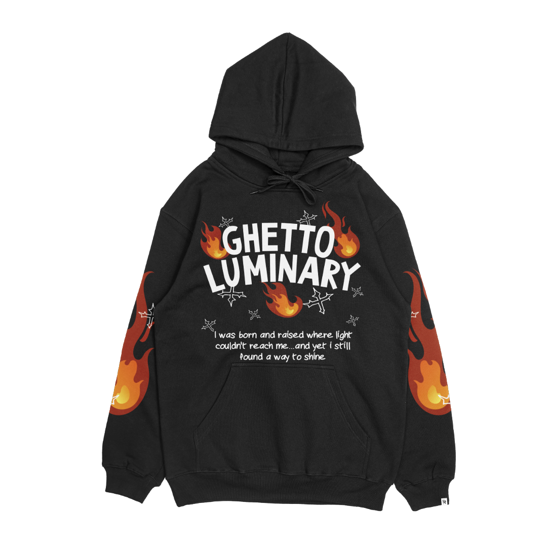 Disruptive "Ghetto Luminary" Hoodie-Black