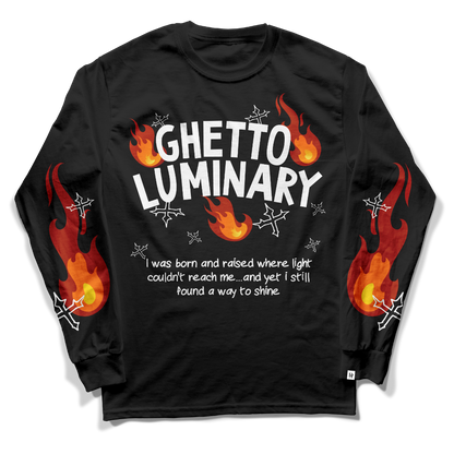 Disruptive Ghetto Luminary Long Sleeve-Black