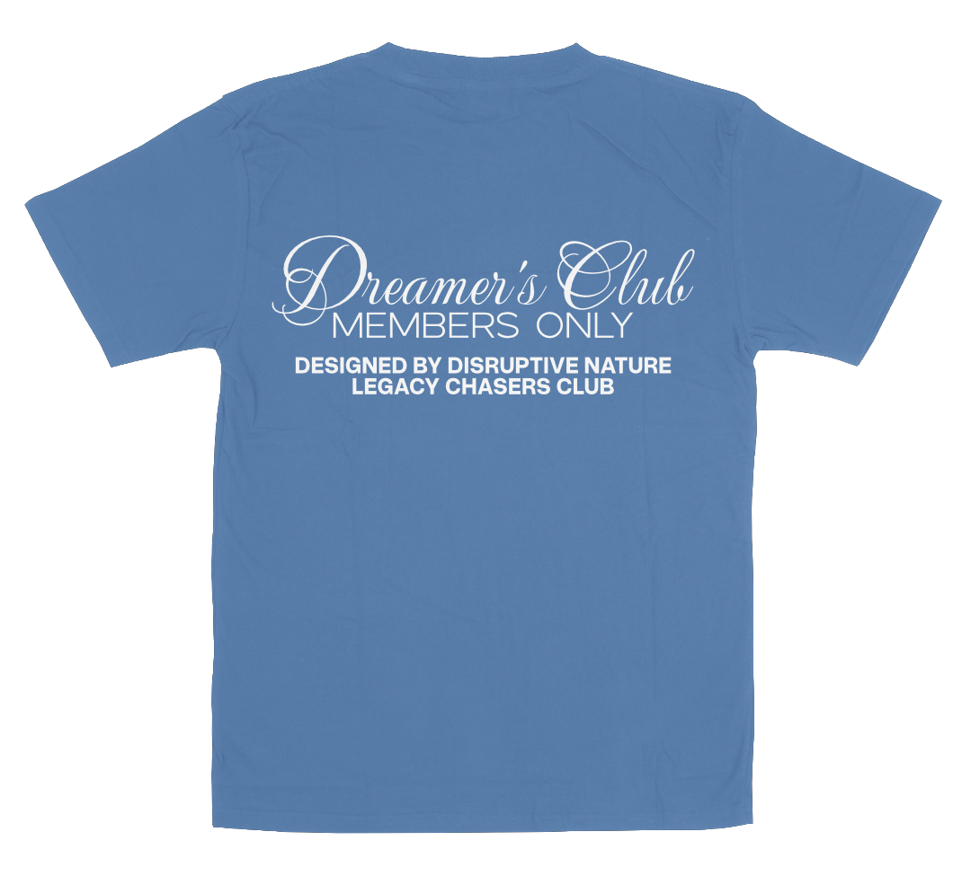 Disruptive "Dreamer's Club" Tee-Faded Blue