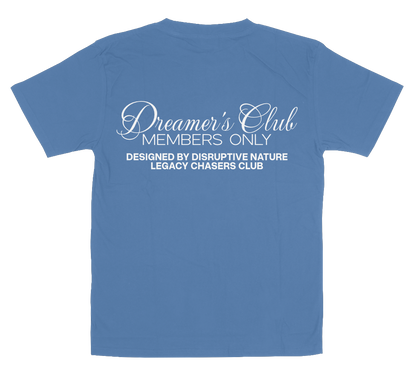 Disruptive "Dreamer's Club" Tee-Faded Blue