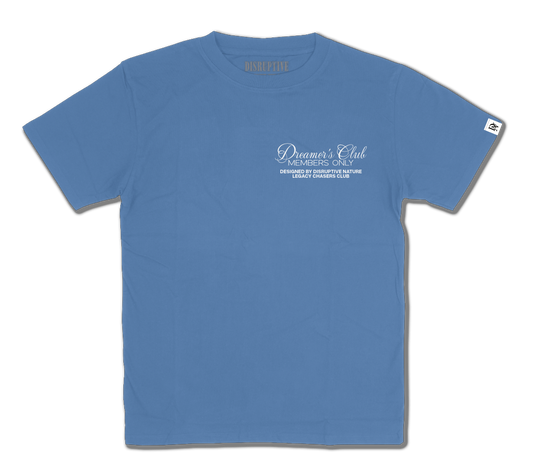 Disruptive "Dreamer's Club" Tee-Faded Blue