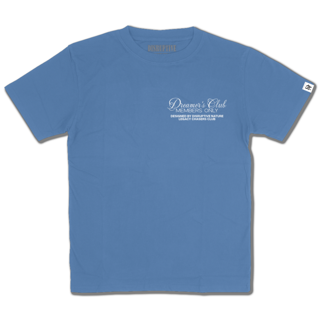 Disruptive "Dreamer's Club" Tee-Faded Blue