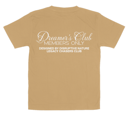 Disruptive "Dreamer's Club" Tee-Faded Brown