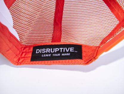 Disruptive "Mark to be Made" Snapback-Orange/White