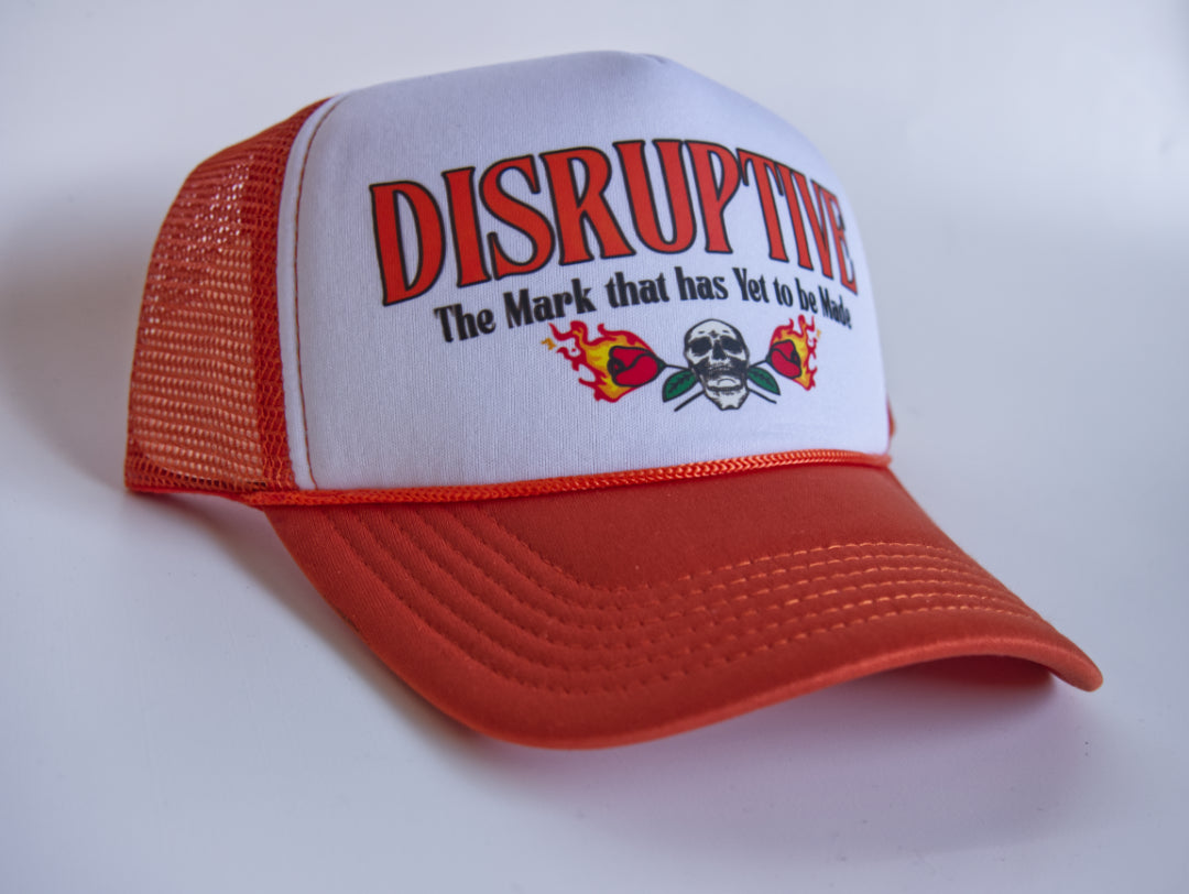 Disruptive "Mark to be Made" Snapback-Orange/White