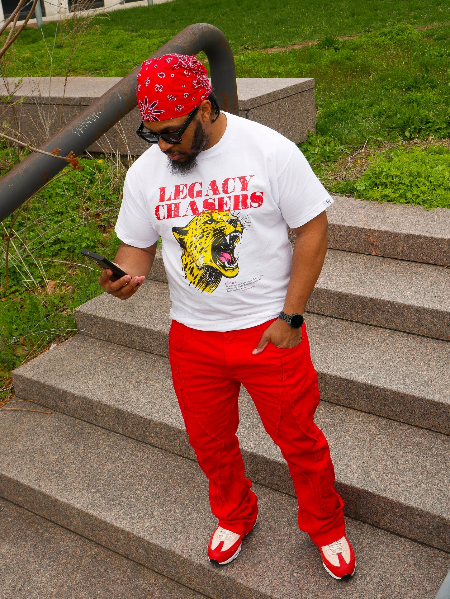 White Chasers, Defined tee