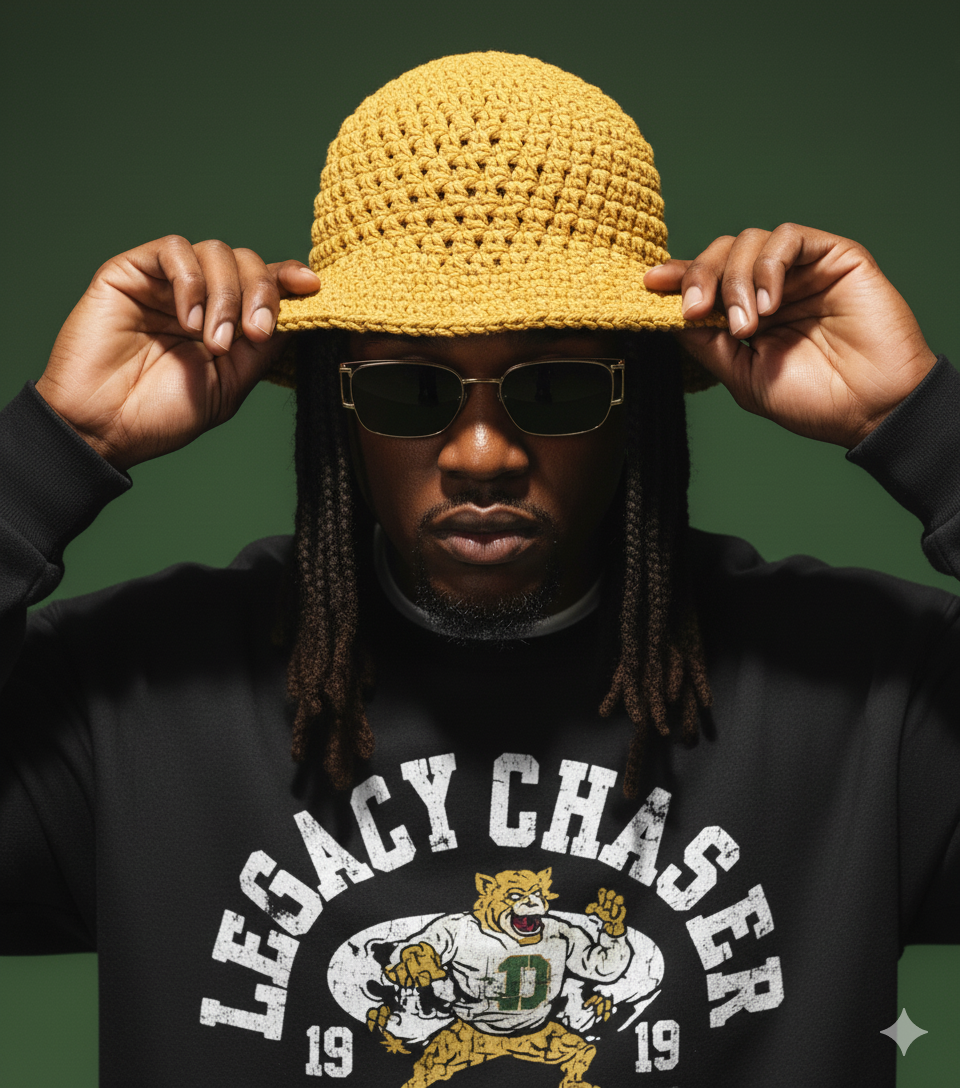 Disruptive "Chaser Athletics" Crewneck-Black