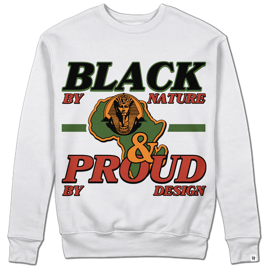 Disruptive Black & Proud-White