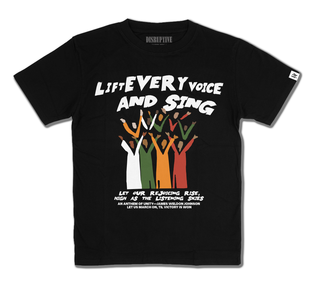 Disruptive Black & Proud Tee-Black