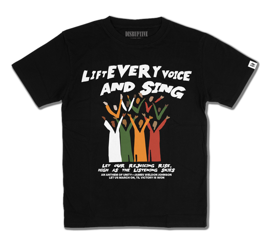 Disruptive Black & Proud Tee-Black