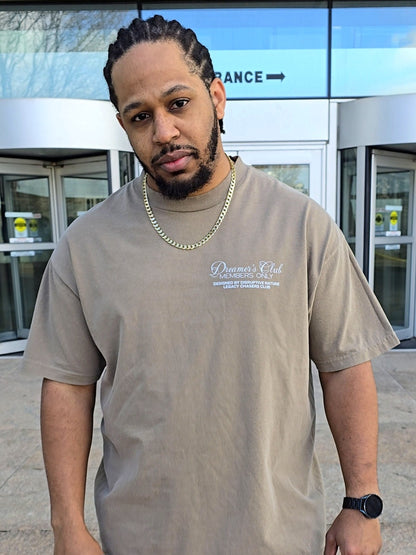 Disruptive "Dreamer's Club" Tee-Faded Brown