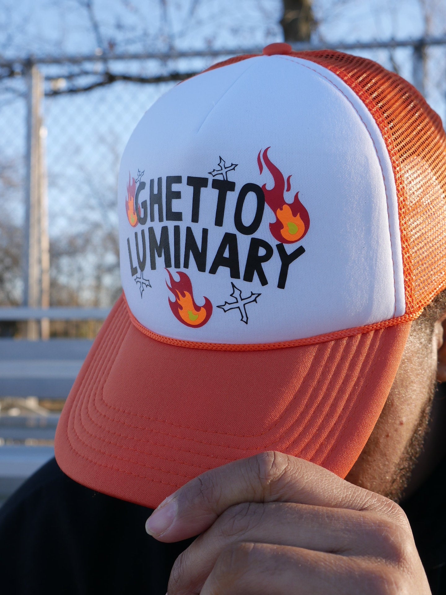 Ghetto Luminary "Orange Crush" Trucker