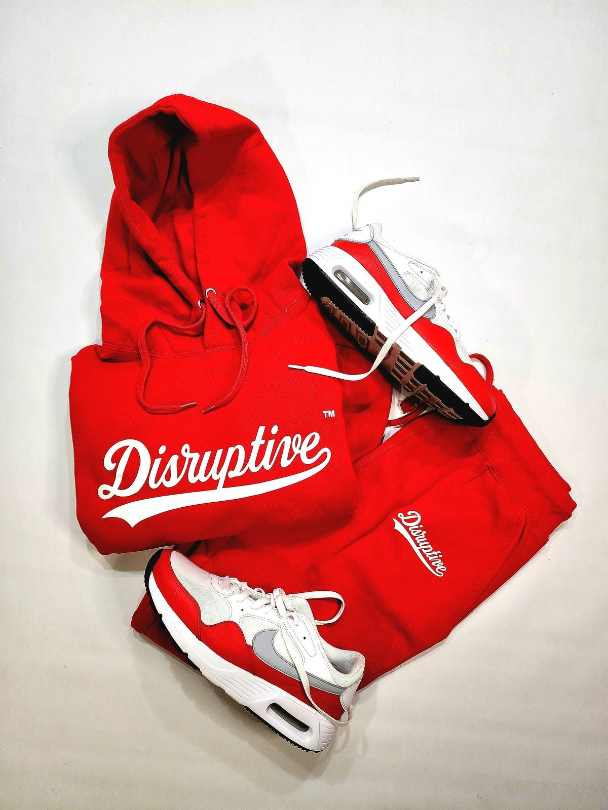 Disruptive "Swoosh" Red/White Set